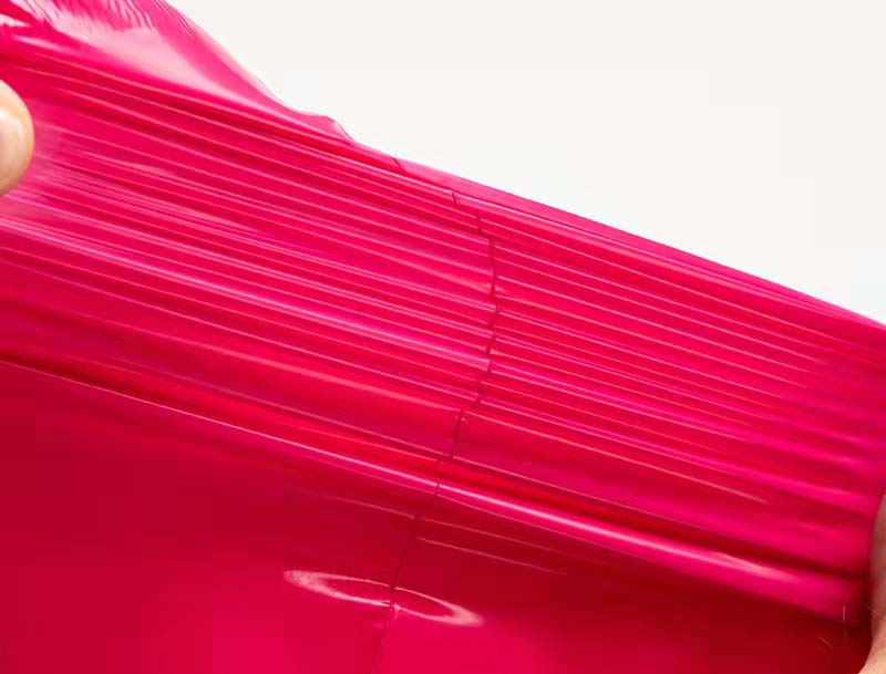 双塔玫红色快递袋-05